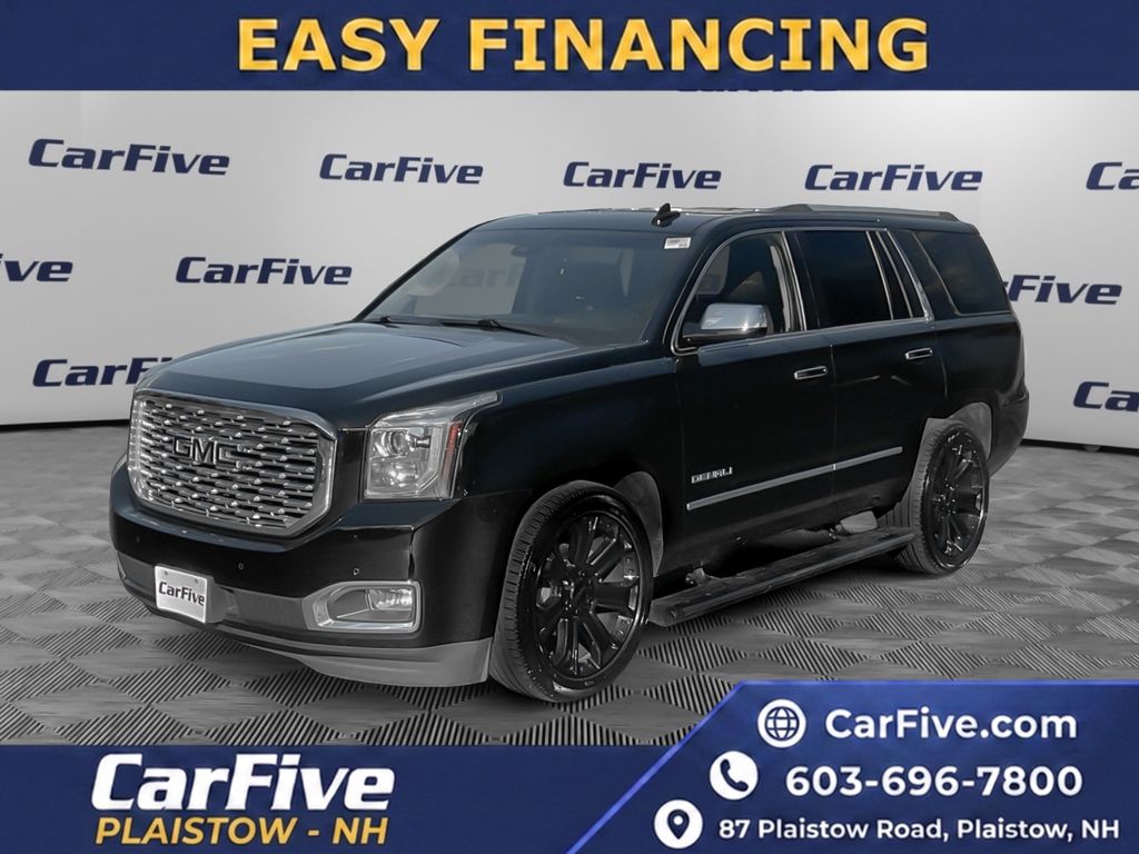Onyx Black 2019 GMC Yukon SUV / Crossover Four-Wheel Drive