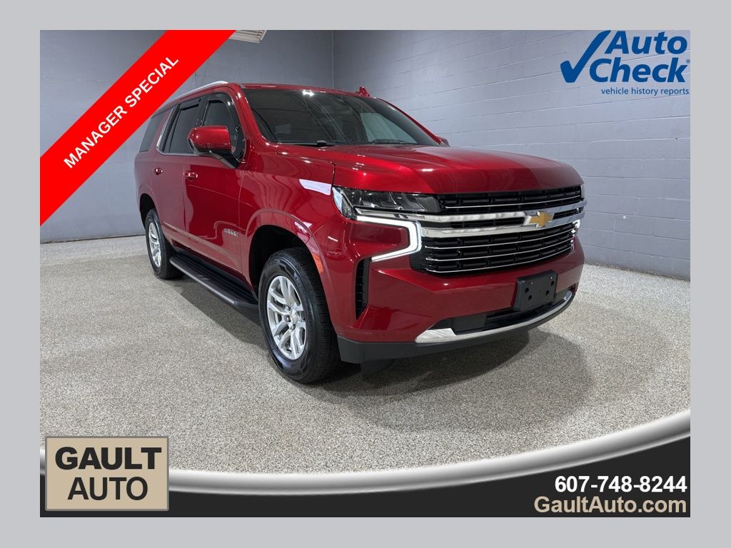 Cherry Red Tintcoat 2021 Chevrolet Tahoe SUV / Crossover Four-Wheel Drive 