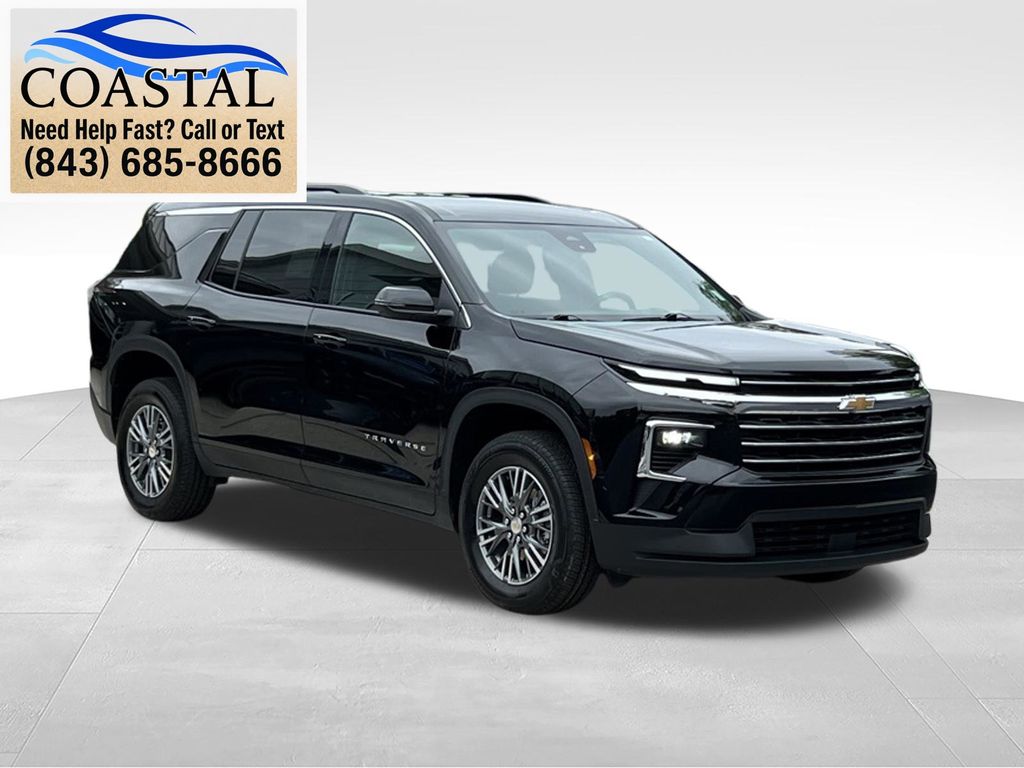 2025 Chevrolet Traverse LT Black at Bob Mills Chevrolet