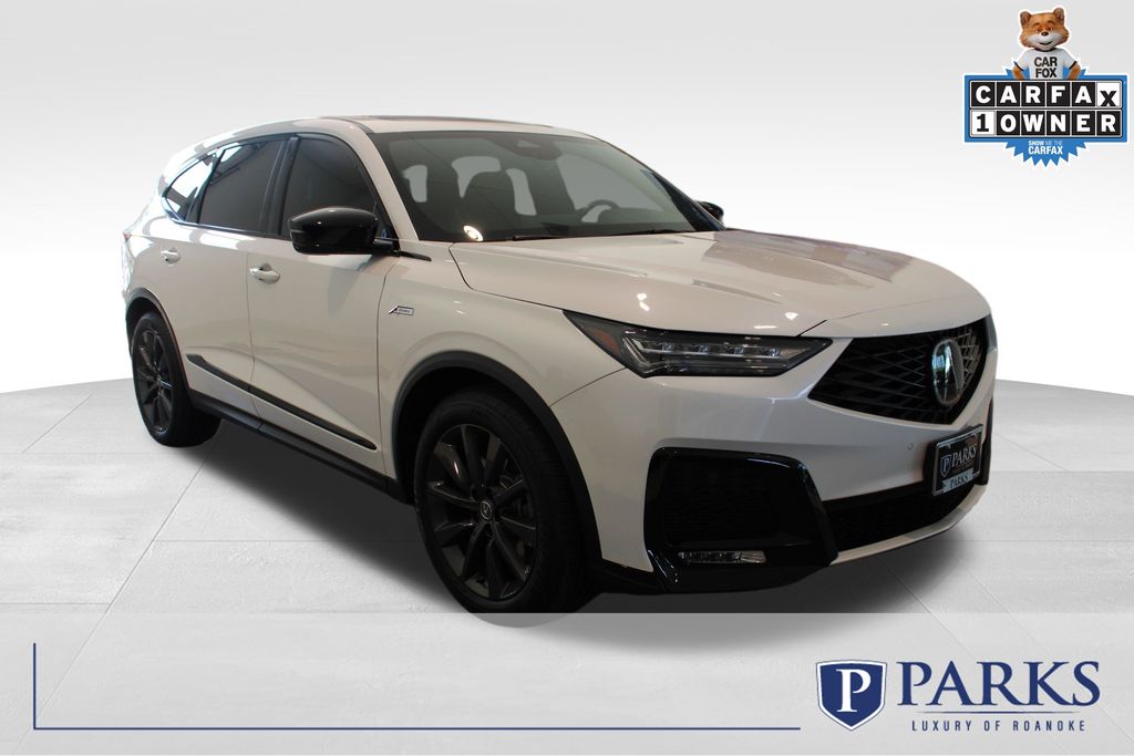 Platinum White Pearl 2025 Acura MDX SUV / Crossover All-Wheel Drive 10-Speed Automatic