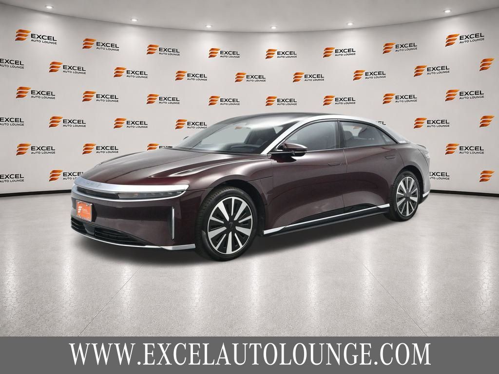 Red 2024 Lucid Air Sedan All-Wheel Drive 1-Speed Automatic
