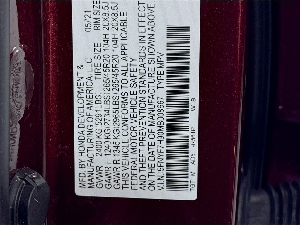 Used Car 2021 Honda Passport  Touring For Sale Under $30,000 In Austin, Texas