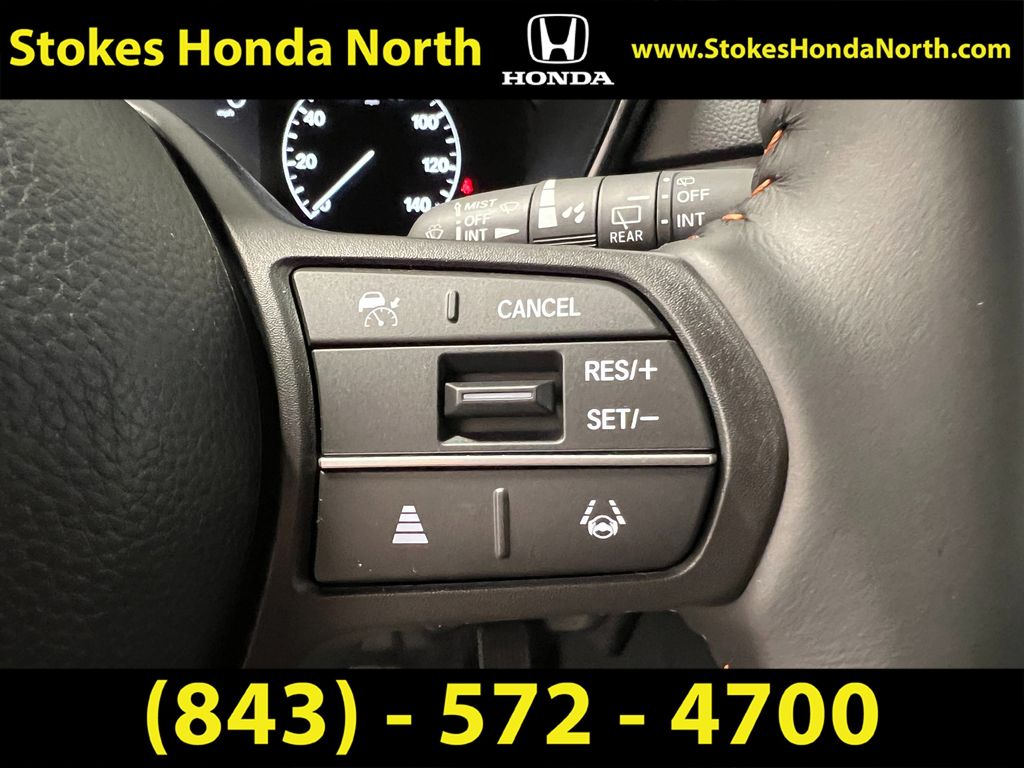 2025 Honda CR-V Hybrid Sport White at Stokes Honda North