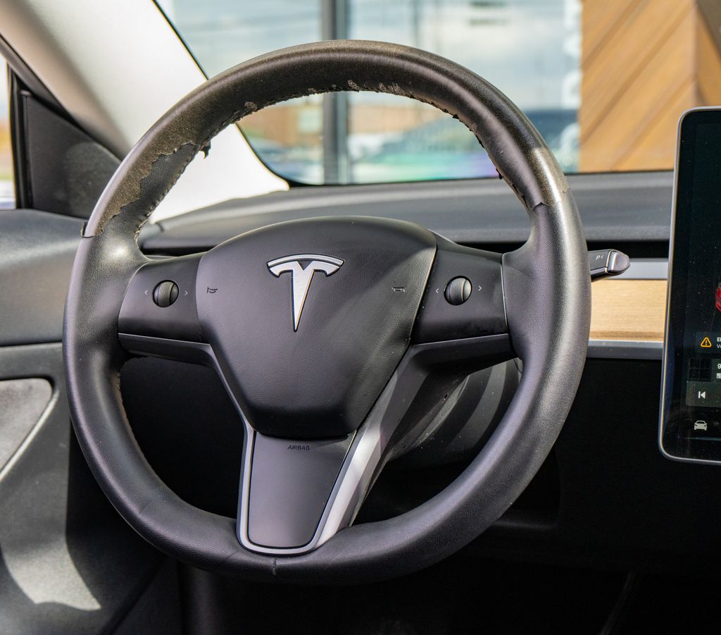 2020 Tesla Model 3 Standard Range Plus White at Genesis of Spring