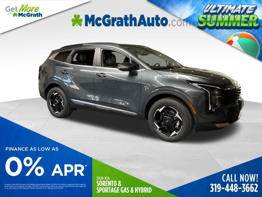 Gravity Gray 2026 Kia Sportage Hybrid EX AWD SUV / Crossover All-Wheel Drive 6-Speed Automatic