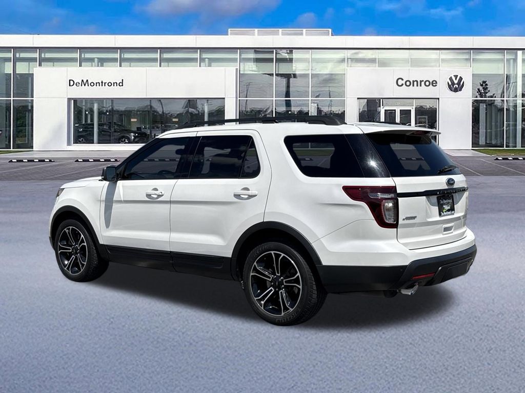 2015 Ford Explorer Sport White at Traditions Chevrolet
