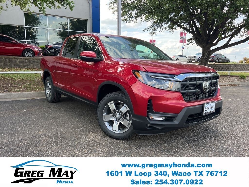 Radiant Red Metallic II 2026 Honda Ridgeline Pickup Truck All-Wheel Drive 9-Speed Automatic