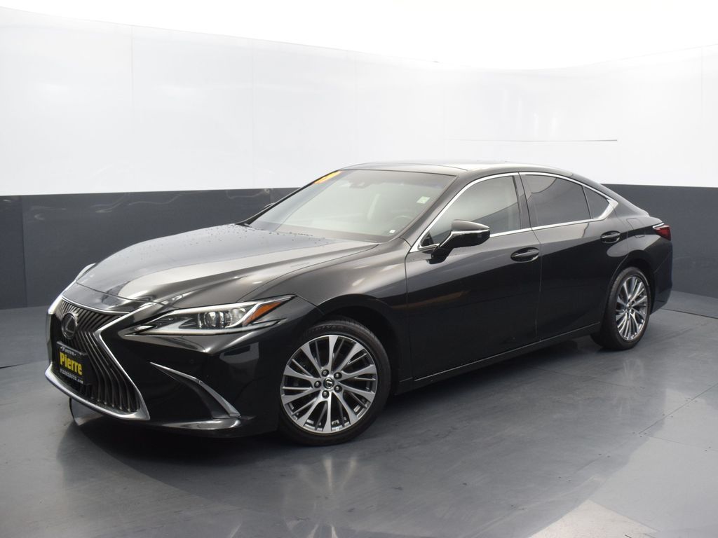 Black (Caviar) 2019 Lexus ES 350 FWD Sedan Front-Wheel Drive 8-Speed Automatic