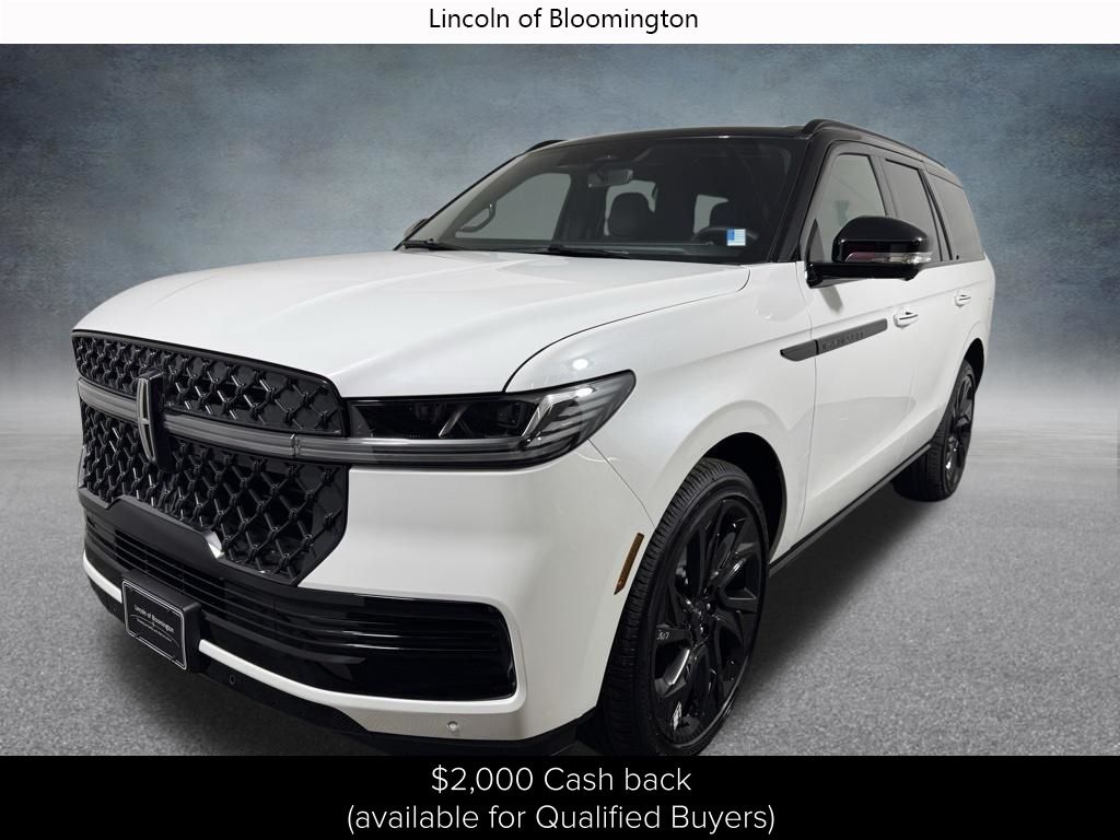 Pristine White Metallic Tri-Coat 2026 Lincoln Navigator Black Label 4WD SUV / Crossover Four-Wheel Drive Automatic