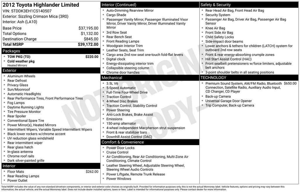 2012 Toyota Highlander