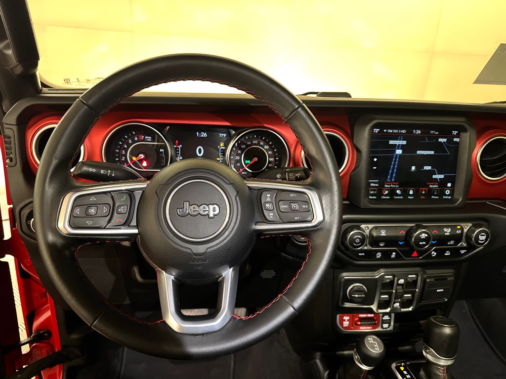 Certified Used 2021 Red Jeep Rubicon image 8