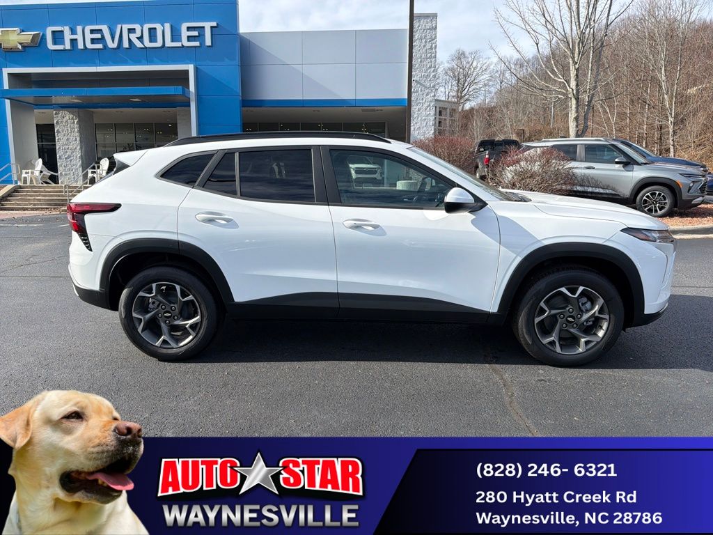 new 2025 Chevrolet Trax car, priced at $24,465