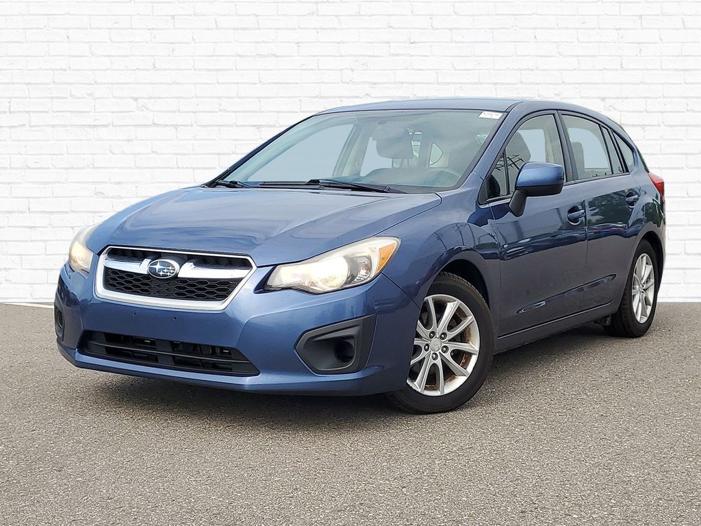 Marine Blue Pearl 2012 Subaru Impreza Hatchback All-Wheel Drive Continuously Variable Transmission
