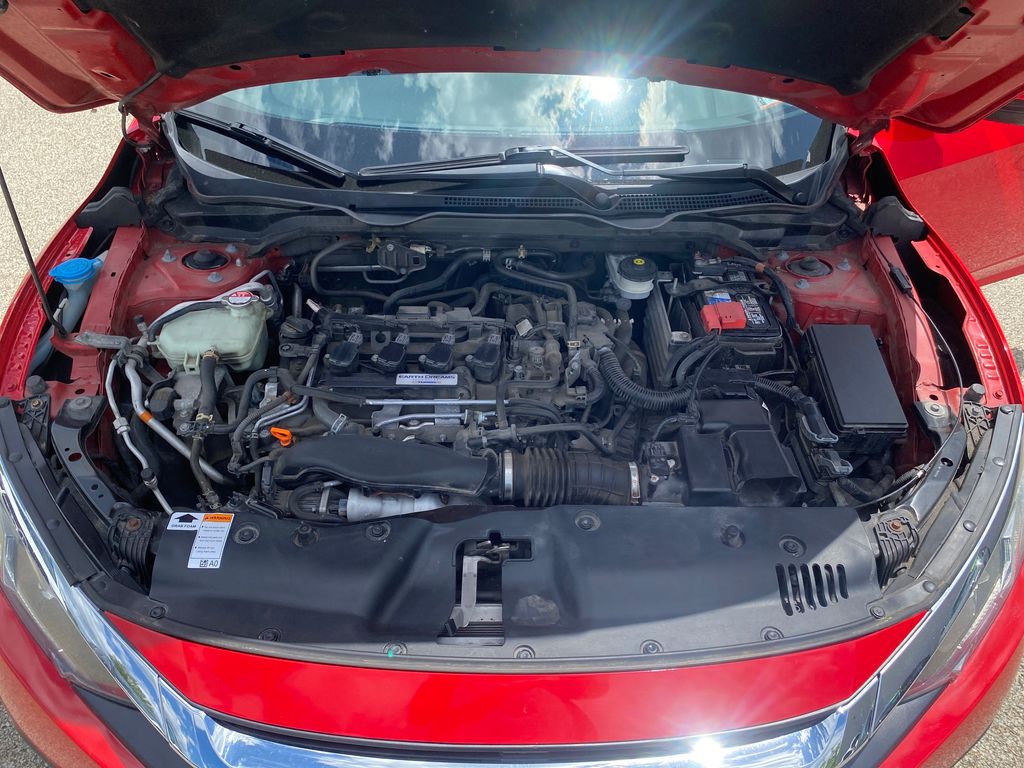 2017 Honda Civic EX-T Red at Subaru and VW of Moon Township