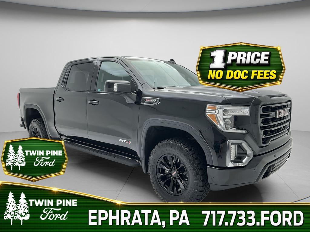 Black (Ebony Twilight Metallic) 2021 GMC Sierra 1500 Pickup Truck Four-Wheel Drive Automatic