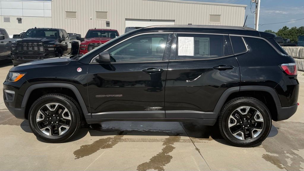 Used 2018 Jeep Compass Trailhawk with VIN 3C4NJDDB5JT130060 for sale in Kansas City