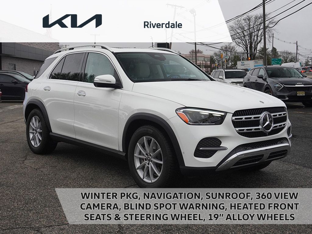 Polar White 2025 Mercedes-Benz GLE 350 4MATIC SUV / Crossover All-Wheel Drive 9-Speed Automatic