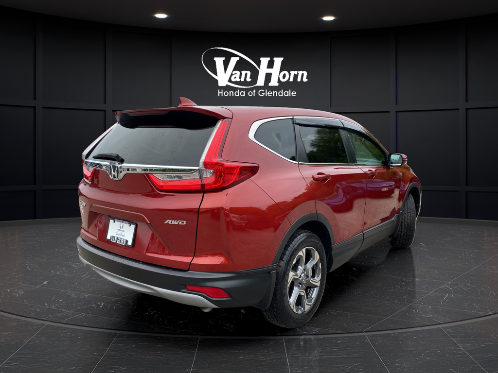 Certified Used 2018 Molten Lava Pearl Honda EX image 7
