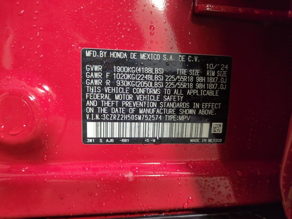 New 2025 Honda HR-V For Sale in Fort Wayne, IN