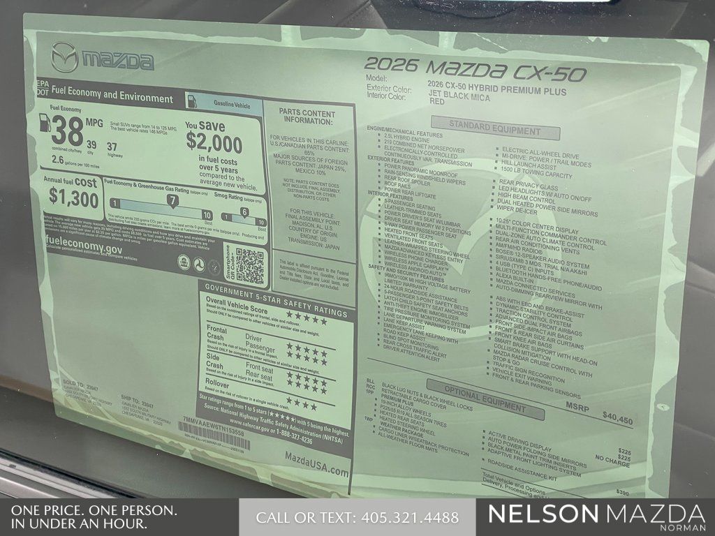 New 2026 Black Mazda Premium Plus image 17