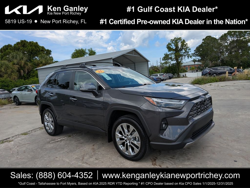 Magnetic Gray Metallic 2025 Toyota RAV4 SUV / Crossover Front-Wheel Drive 8-Speed Automatic