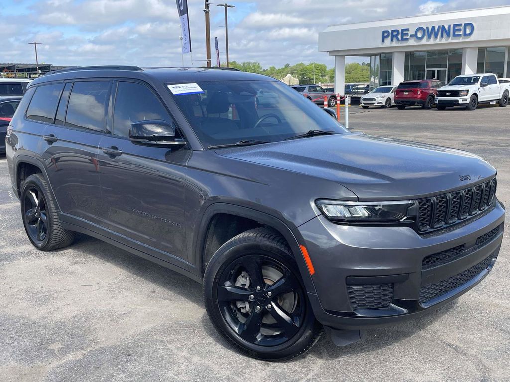Baltic Gray Metallic Clearcoat 2021 Jeep Grand Cherokee L Altitude RWD SUV / Crossover 4X2 8-Speed Automatic