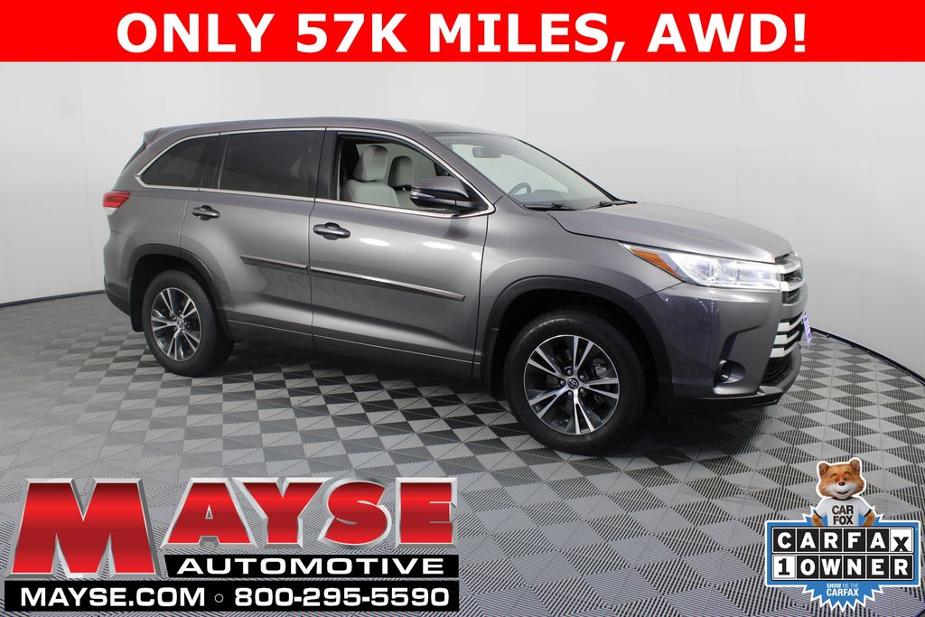 Predawn Gray Mica 2017 Toyota Highlander SUV / Crossover All-Wheel Drive 8-Speed Automatic