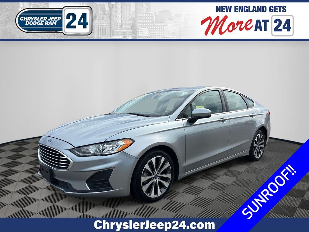 Silver Metallic 2020 Ford Fusion Sedan All-Wheel Drive 6-Speed Automatic