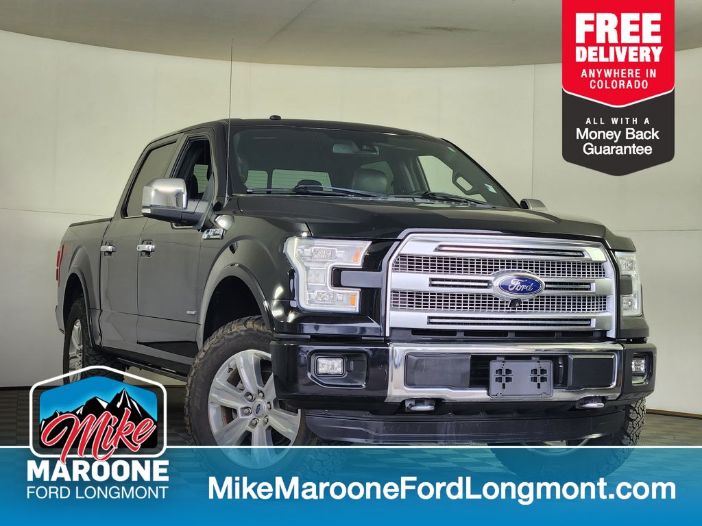 Shadow Black 2016 Ford F-150 Pickup Truck Four-Wheel Drive 6-Speed Automatic
