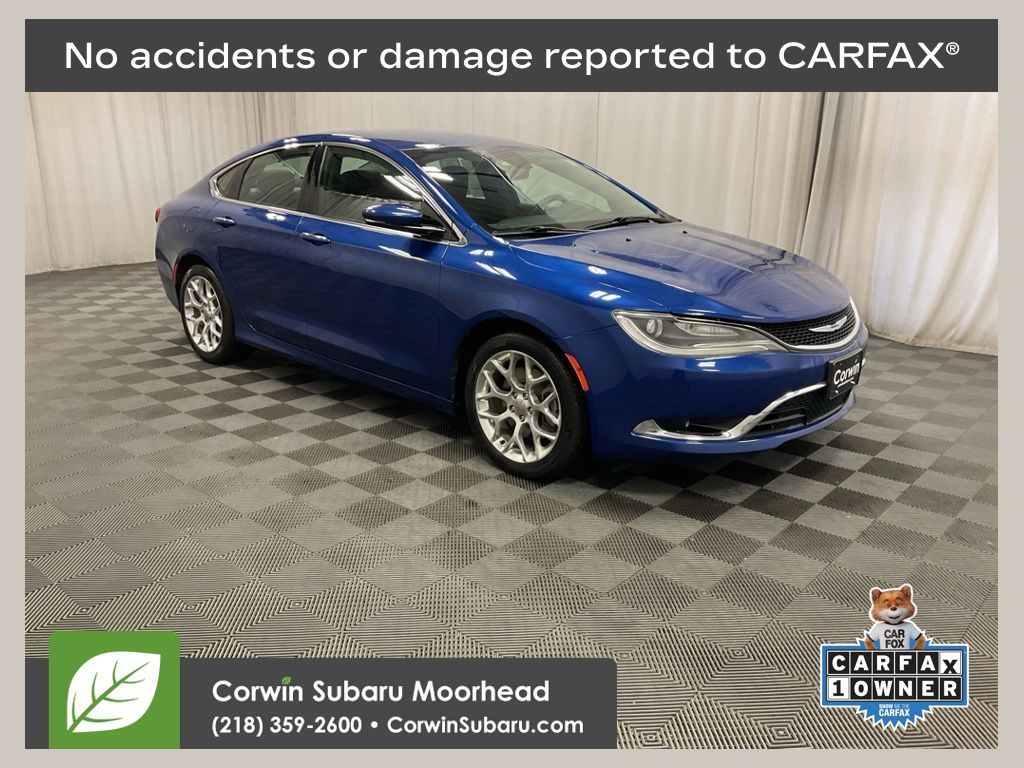  2015 Chrysler 200 C Sedan AWD   