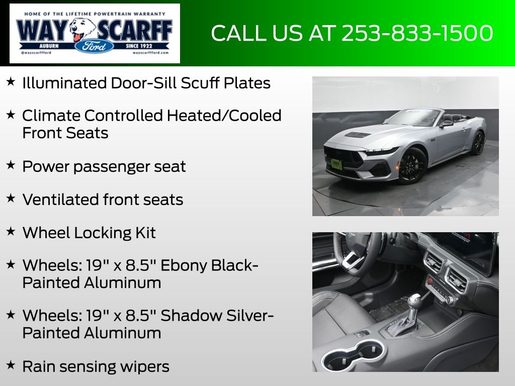 2025 Ford Mustang GT Premium Convertible