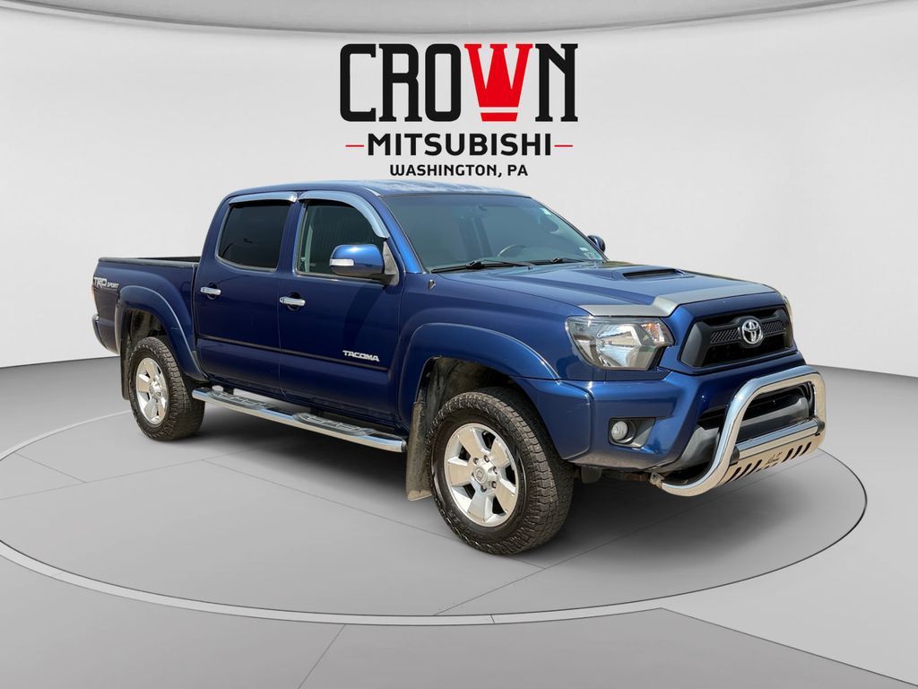 Blue Ribbon Metallic 2015 Toyota Tacoma Pickup Truck Four-Wheel Drive 5-Speed Automatic