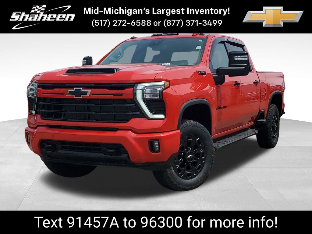 Red Hot 2024 Chevrolet Silverado 2500HD Pickup Truck Four-Wheel Drive Automatic
