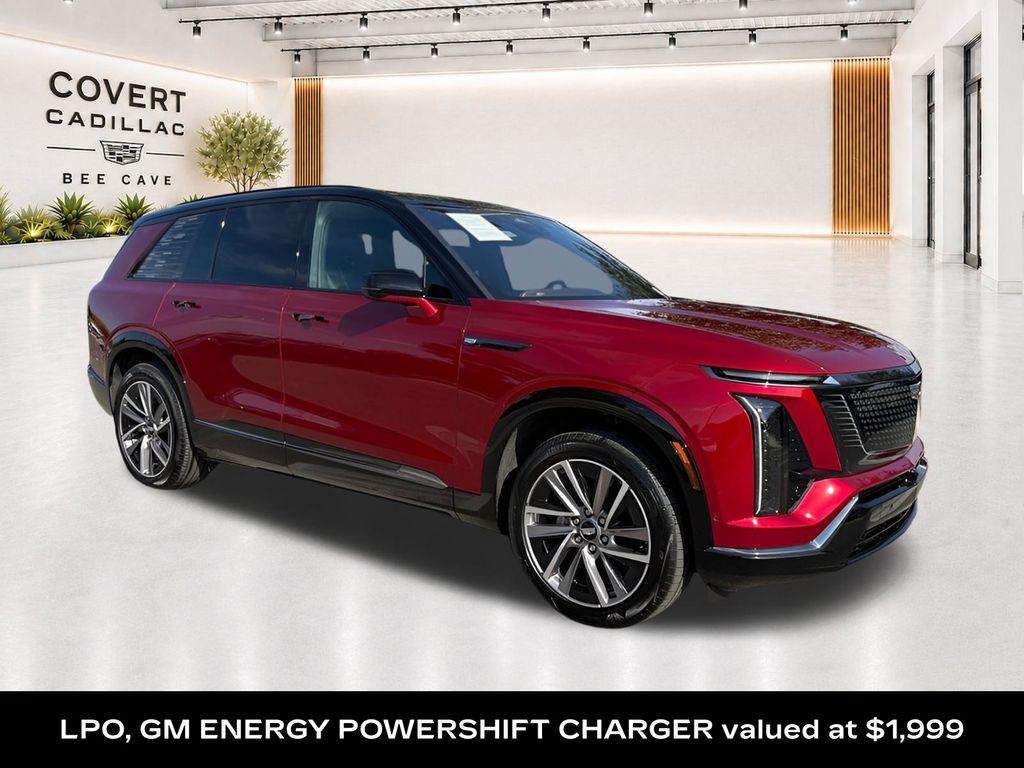 Radiant Red 2026 Cadillac VISTIQ SUV / Crossover All-Wheel Drive 1-Speed Automatic