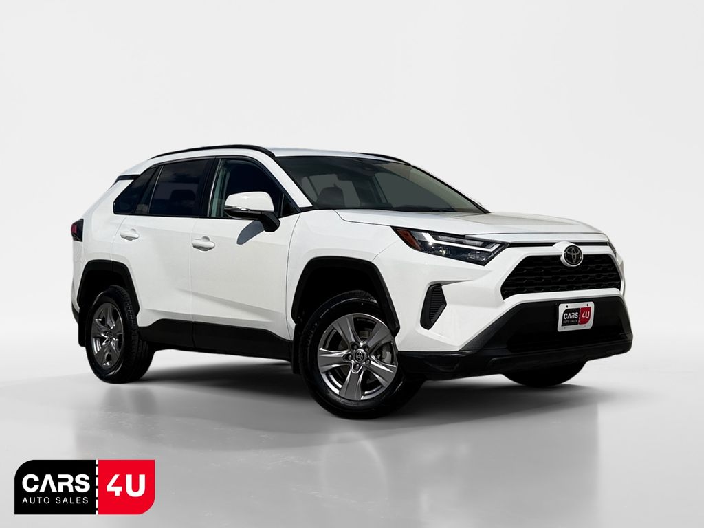 White 2022 Toyota RAV4 SUV / Crossover All-Wheel Drive 8-Speed Automatic