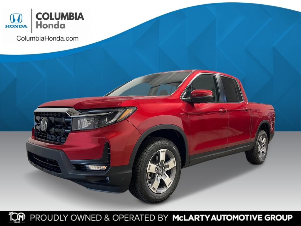 Radiant Red Metallic II 2026 Honda Ridgeline Pickup Truck All-Wheel Drive 9-Speed Automatic