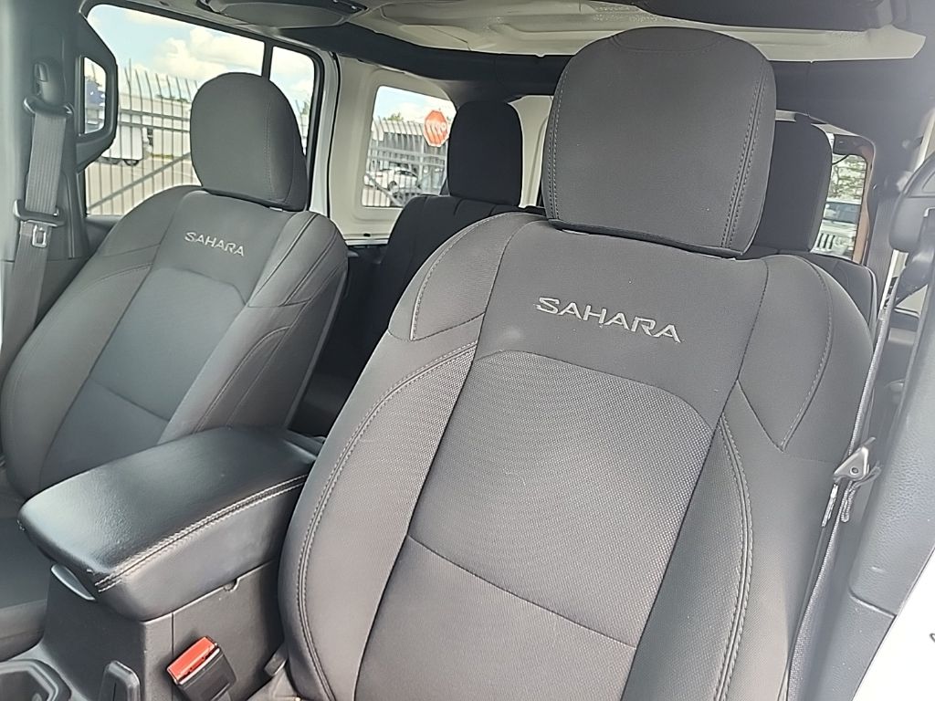 2023 White Jeep Wrangler Sahara 4X4 SUV