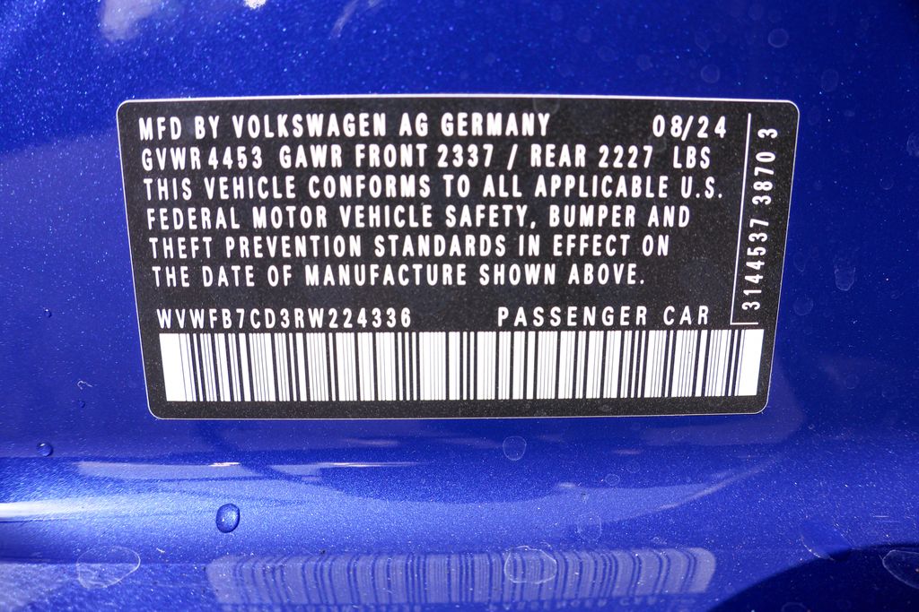 2024 Volkswagen Golf R 2.0T 42