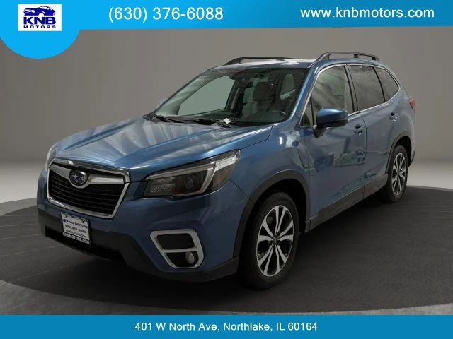 Horizon Blue Pearl 2021 Subaru Forester Limited Crossover AWD SUV / Crossover All-Wheel Drive Continuously Variable Transmission