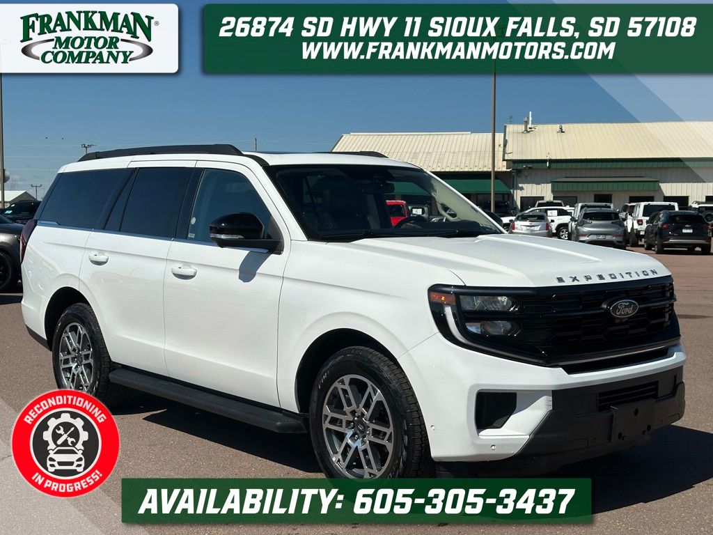 Oxford White 2025 Ford Expedition Active 4WD SUV / Crossover Four-Wheel Drive Automatic