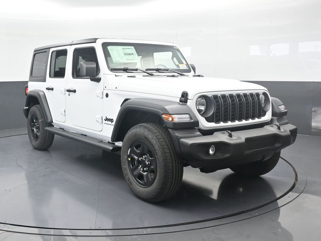 New 2026 Bright White Clearcoat Jeep Sport image 9
