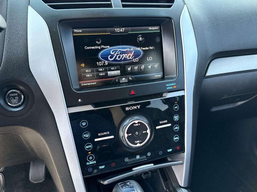 2015 Ford Explorer Sport White at Traditions Chevrolet
