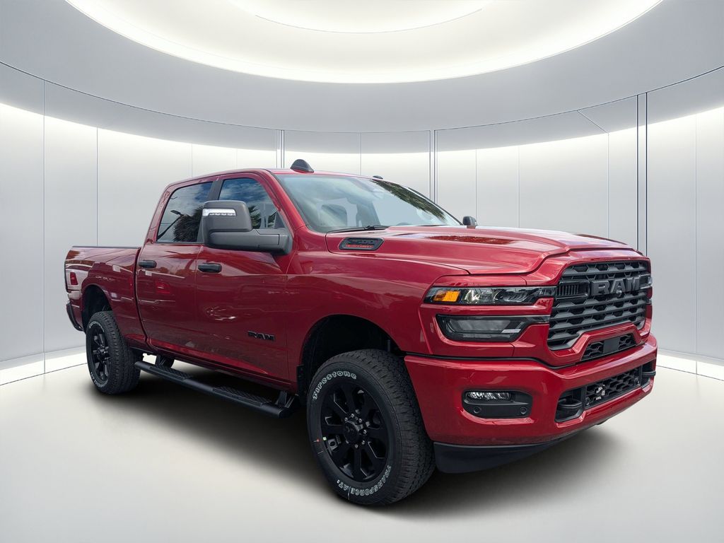 Molten Red 2026 RAM 2500 Pickup Truck Four-Wheel Drive 8-Speed Automatic