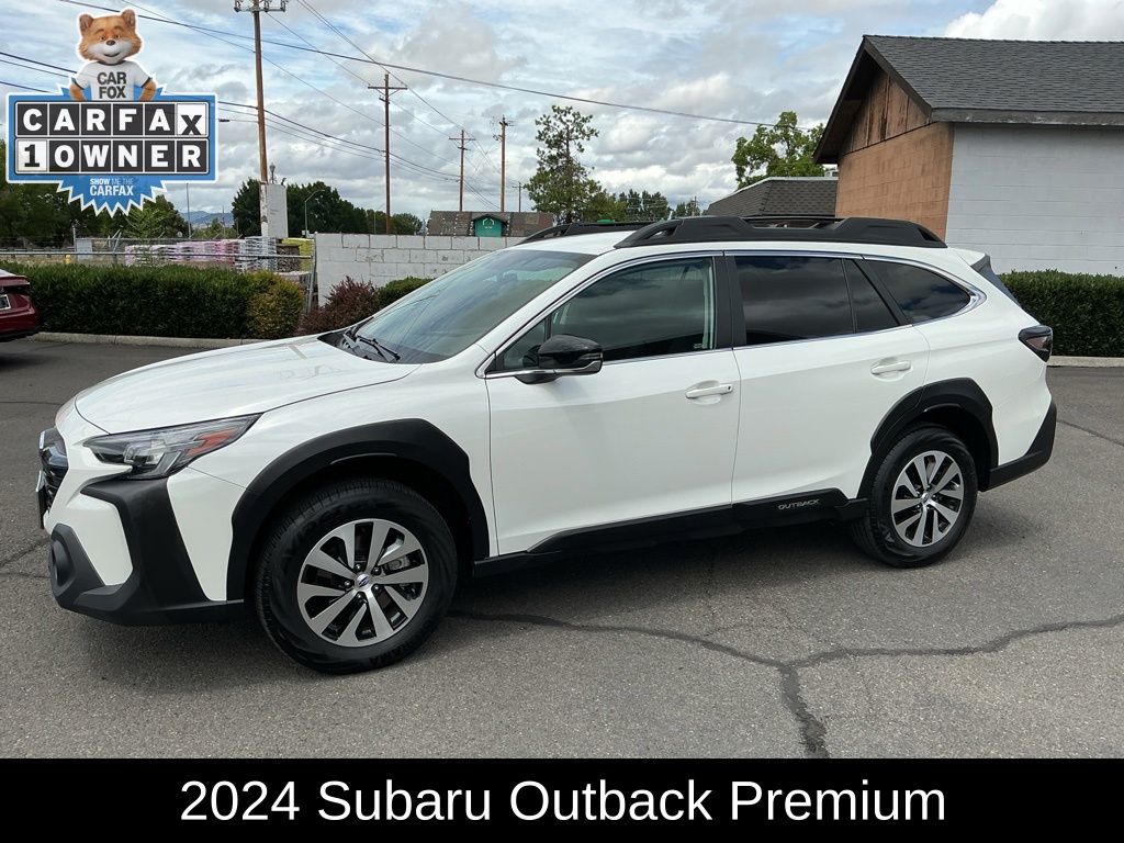 Crystal White Pearl 2024 Subaru Outback SUV / Crossover All-Wheel Drive Continuously Variable Transmission