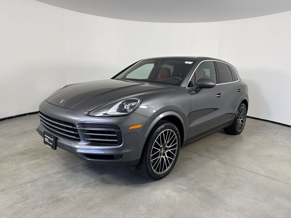 Gray (Quartzite Grey Metallic) 2023 Porsche Cayenne SUV / Crossover 8-Speed Automatic