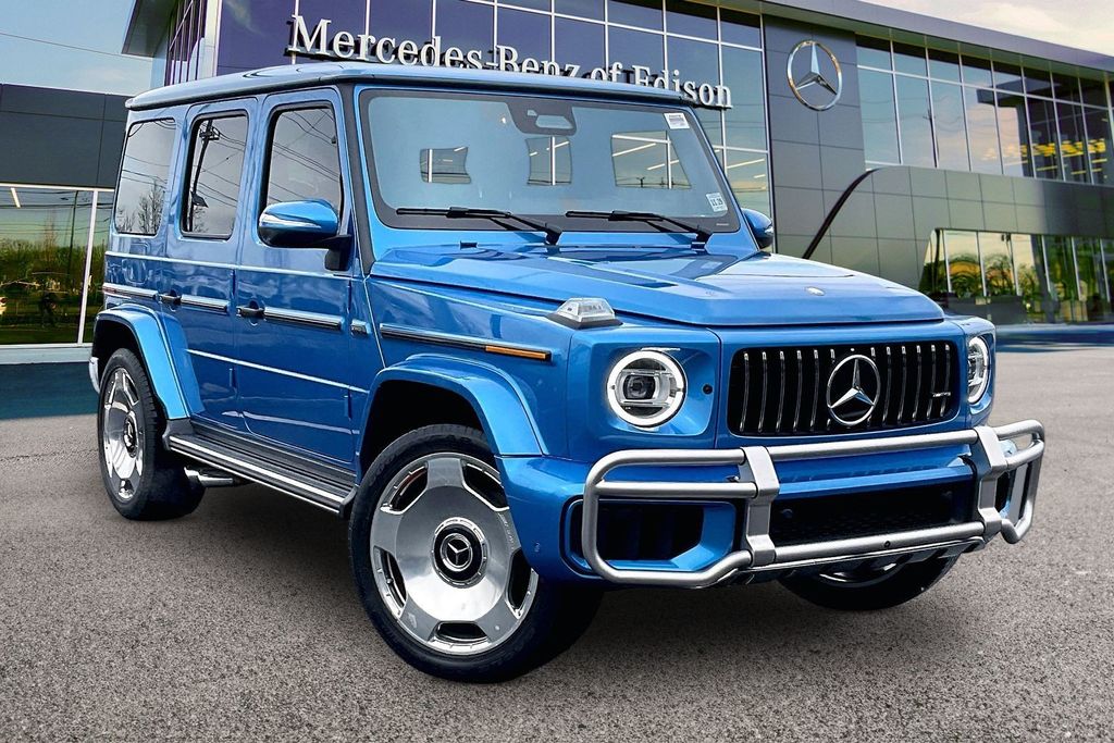 MANUFAKTUR South Sea Blue Metallic 2025 Mercedes-Benz G-Class AMG G 63 4MATIC SUV / Crossover All-Wheel Drive 9-Speed Automatic
