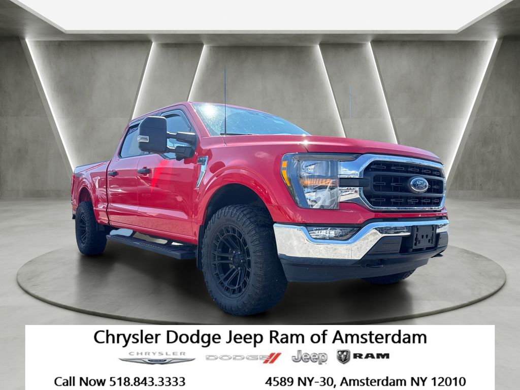 Race Red 2023 Ford F-150 Pickup Truck Four-Wheel Drive Automatic
