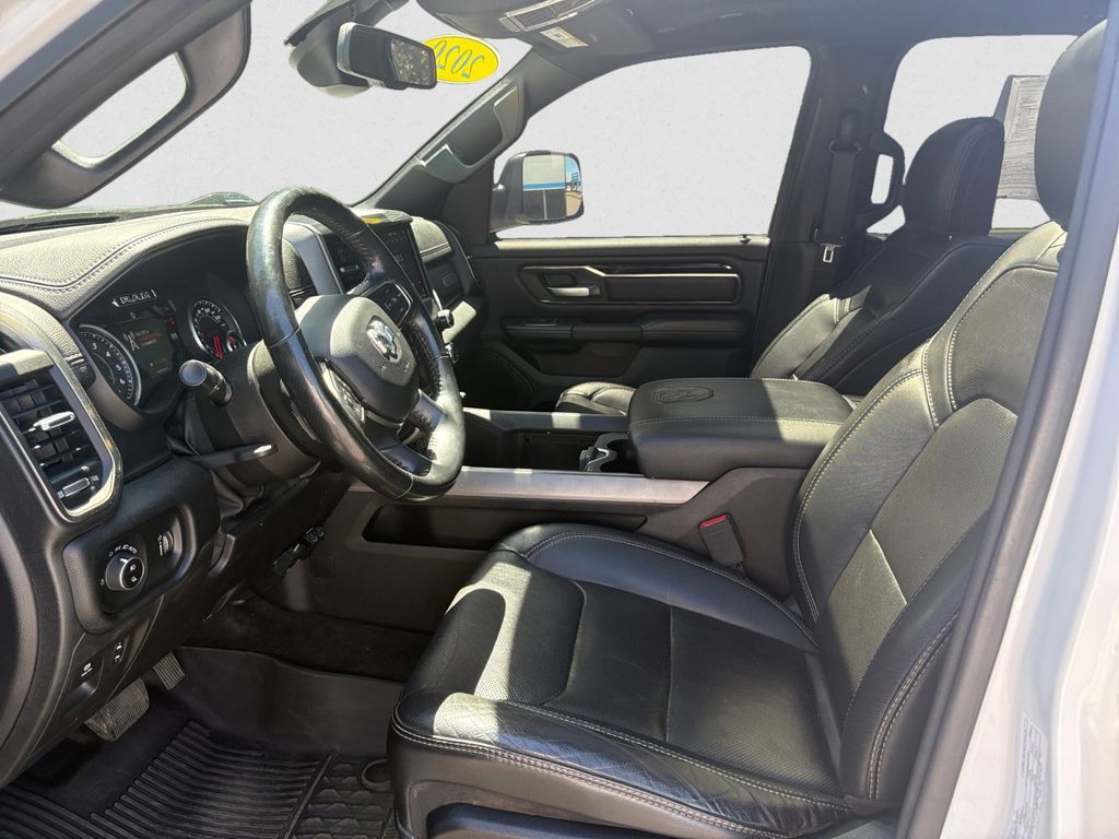 White (Ivory) 2020 RAM 1500 Rebel Crew Cab 4WD Pickup Truck Four-Wheel Drive 8-Speed Automatic