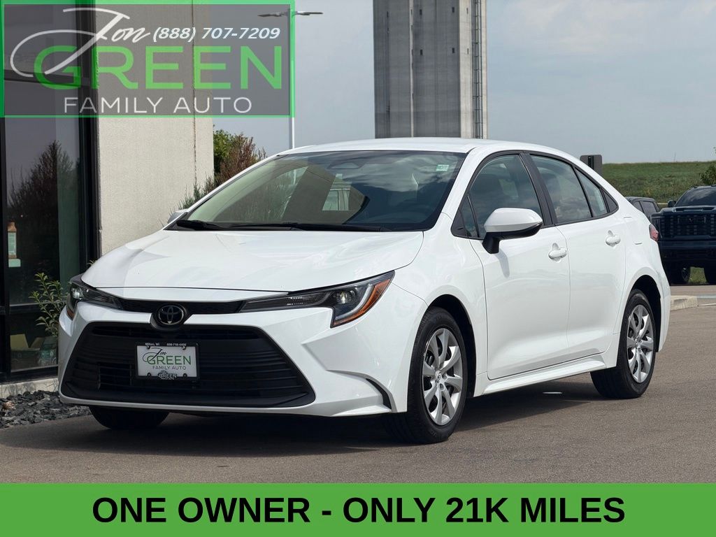 Ice 2025 Toyota Corolla Sedan Front-Wheel Drive Continuously Variable Transmission