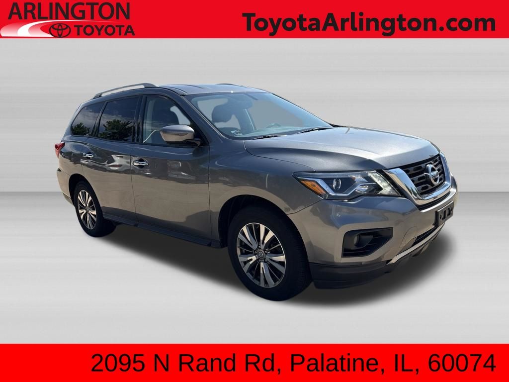 Gray (Gun Metallic) 2018 Nissan Pathfinder SUV / Crossover Four-Wheel Drive Continuously Variable Transmission